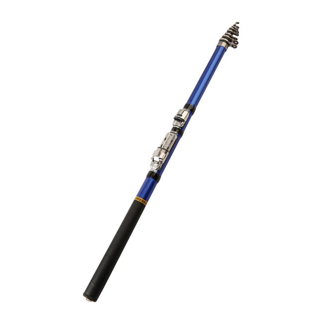 FRP Rock Rod Small Soft Tail Telescopic Short Joint Mini Long-range Fish Canne a Peche Rocky Pole Vara De Pesca