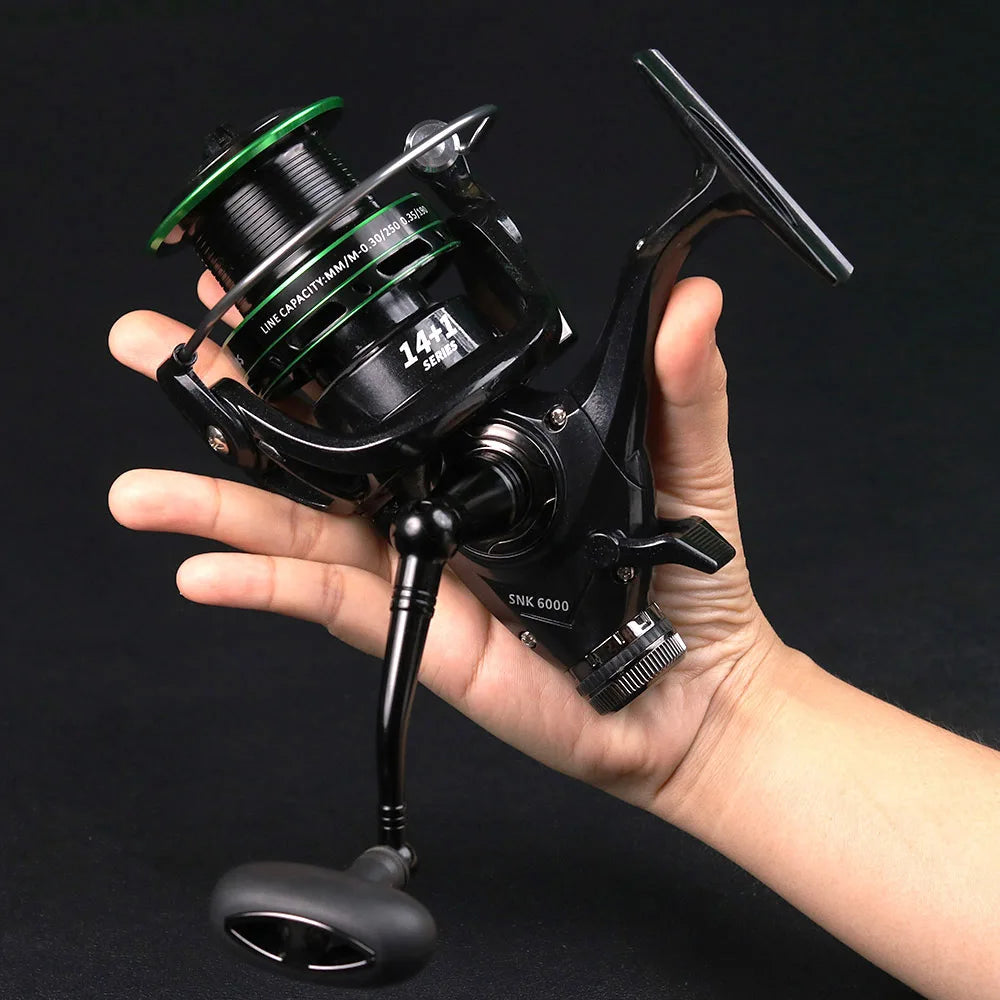 JOSBY 2023 Spinning Reel Carp Fishing Peche Carrete De Pesca Molinete Drag 15-2kg Peche For Fish 3000 4000 5000 6000