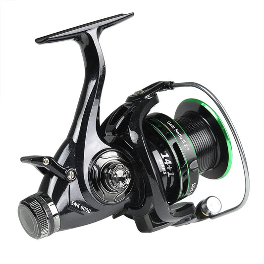 JOSBY 2023 Spinning Reel Carp Fishing Peche Carrete De Pesca Molinete Drag 15-2kg Peche For Fish  3000  4000 5000 6000